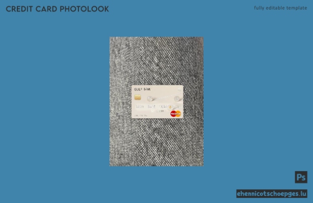 Algeria Gulf Bank Mastercard Photolook Beispielvorschau